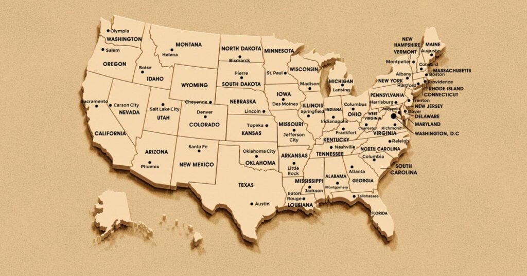 Amerika Şirketiniz için Eyalet Seçimi
