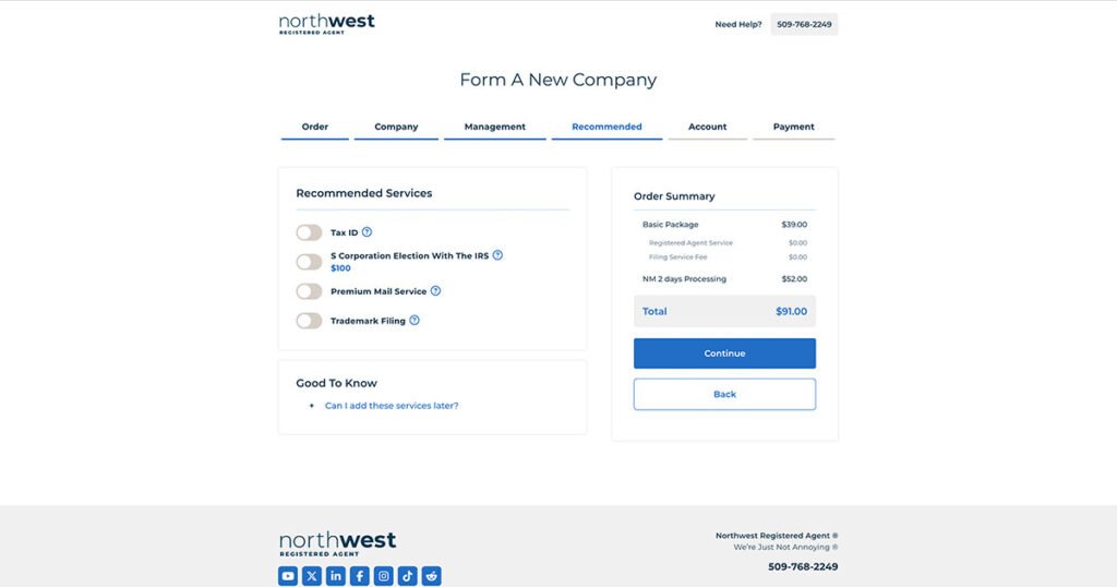 Northwest Ek Hizmetleri