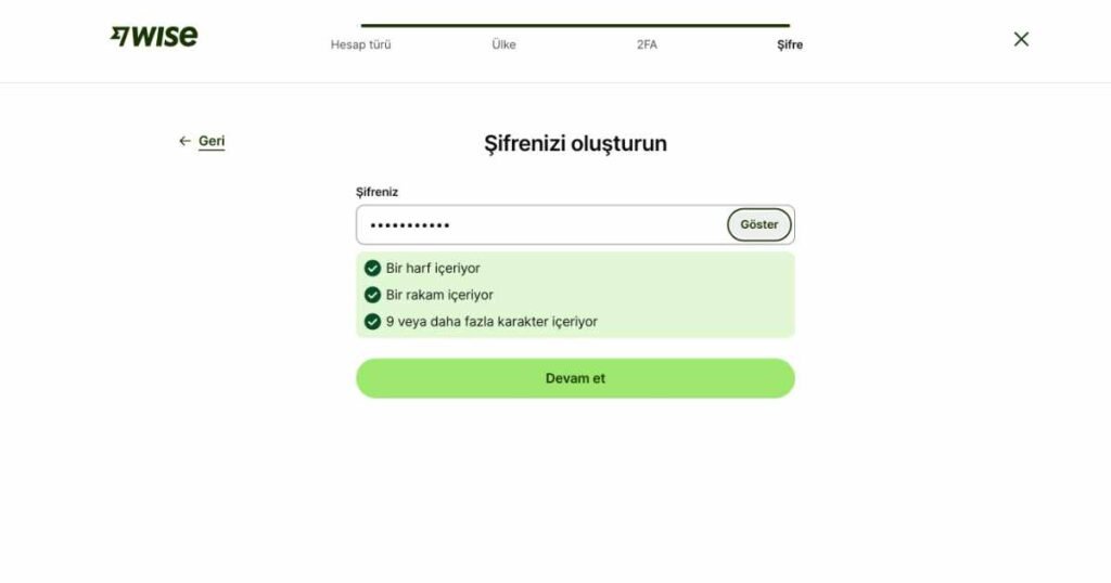 Wise Business (Kurumsal) Hesap Nasıl Açılır? Wise Business (Kurumsal) Hesap Şifre Belirleme