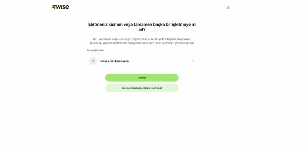 Wise Business (Kurumsal) Hesap Nasıl Açılır? Wise Business Şirket Sahibini Başka Bir Şirket mi?