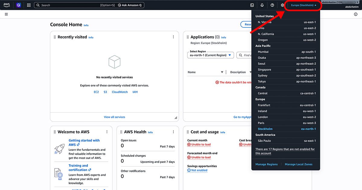 Anthropic Claude Bedava Kullanın Amazon AWS Concole Anasayfa