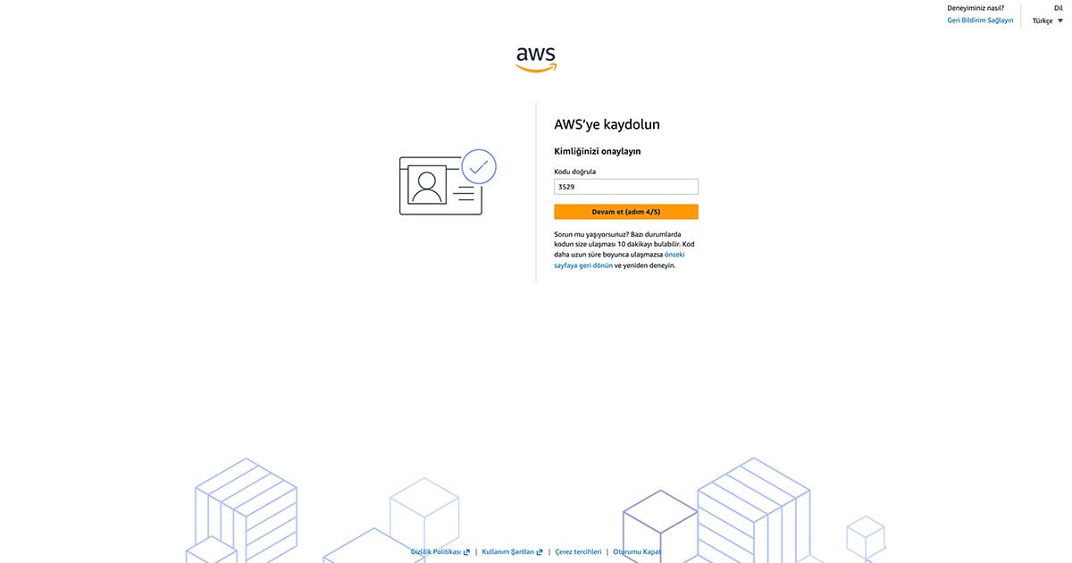 Anthropic Claude Bedava Kullanın Amazon AWS SMS Doğrulama