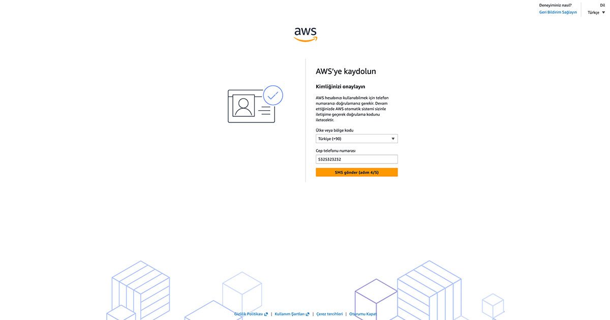 Anthropic Claude Bedava Kullanın Amazon AWS Telefon Doğrulama